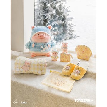 TOYZEROPLUS LuLu the Piggy Winter Series - Welcome Winter Quilting Pouch (S)
