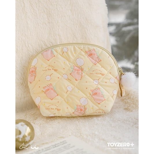 TOYZEROPLUS LuLu the Piggy Winter Series - Welcome Winter Quilting Pouch (M)