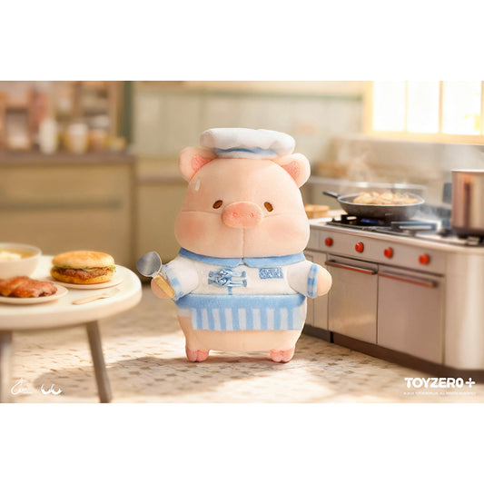 TOYZEROPLUS LuLu the Piggy Lu's Table - Master Chinese Chef Lu Plush Keychain