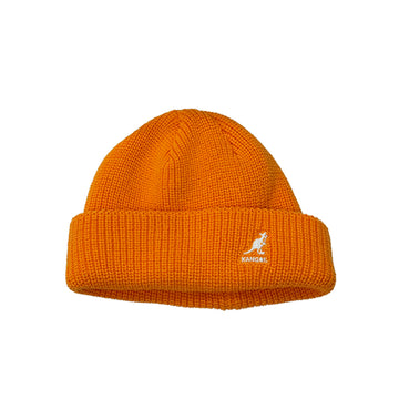 KANGOL CARDINAL 2 WAY BEANIE_ELECTRIC KUMQUAT_1SFM