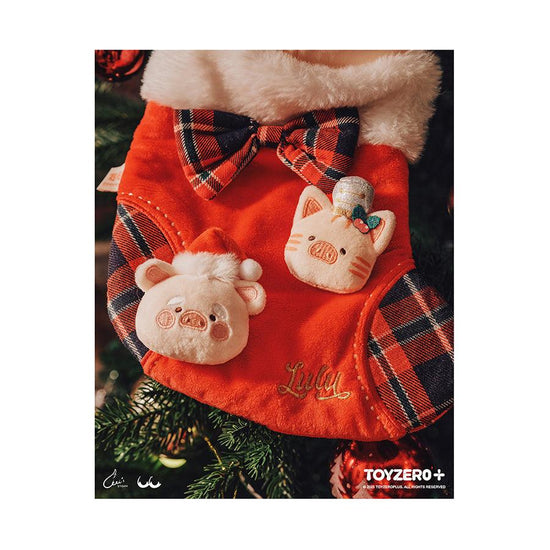 TOYZEROPLUS LuLu the Piggy X'Mas Sock Charms B - LOG-ON