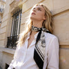 JDF Classy and Fabulous Anchor Silky Scarf (90cm)