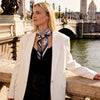 JDF Classy and Fabulous Misty Pink Silky Scarf (90cm)
