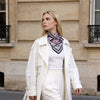 JDF Classy and Fabulous Misty Pink Silky Scarf (90cm)
