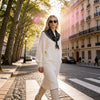 JDF Classy and Fabulous Ink Black Silky Scarf (90cm)