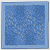 JDF Wild Blue Yonder Sanvitalia Silky Scarf (90cm)