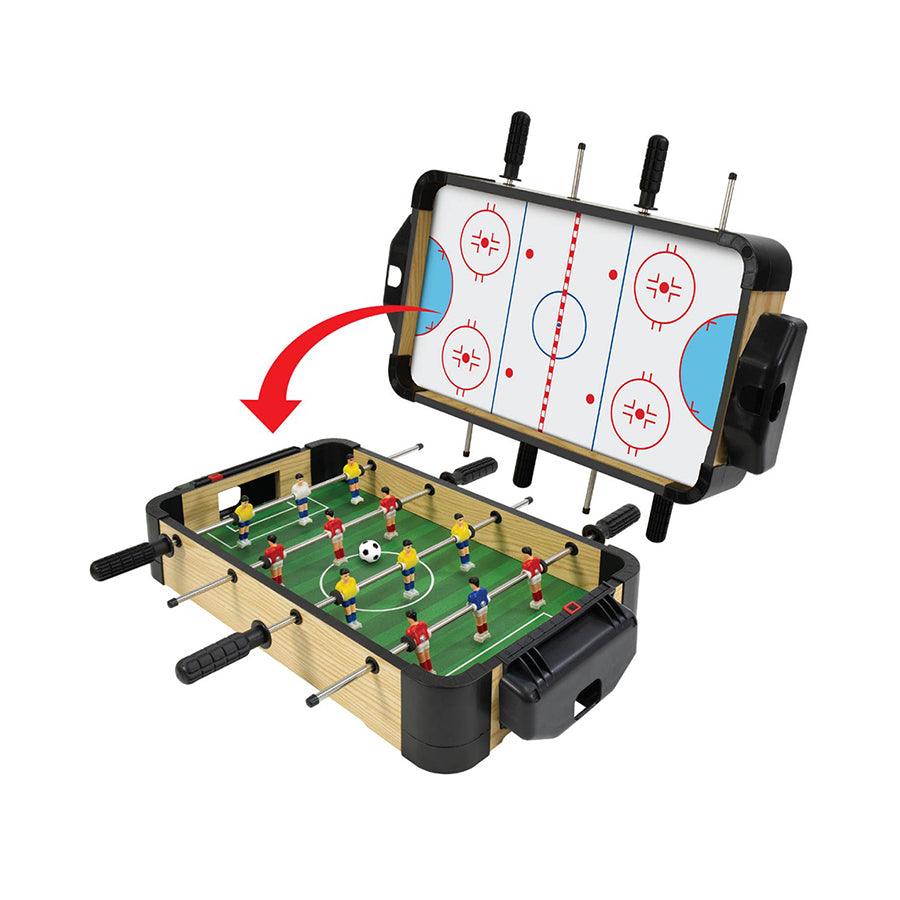 AMBASSADOR 2-in-1 Foosball Games Table - LOG-ON