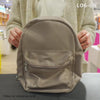 ARCHETYPE Millie Sheep Skin PU Backpack Mini Taupe