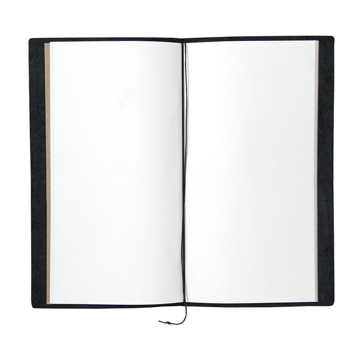 TRAVELER'S NOTEBOOK TRAVELER'S notebook - Black - LOG-ON