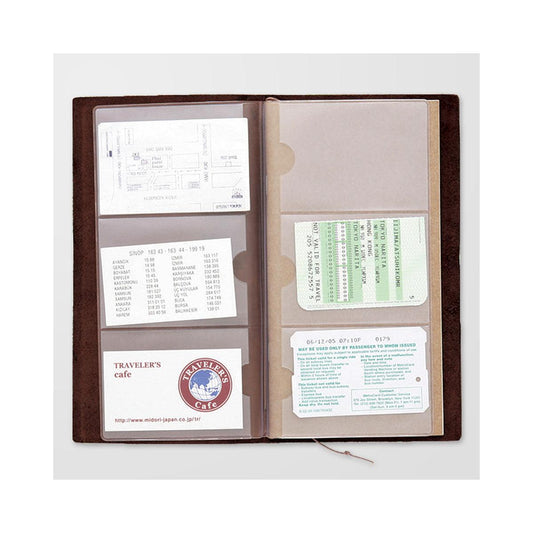 TRAVELER'S NOTEBOOK TN R007 Name Card Refill - LOG-ON