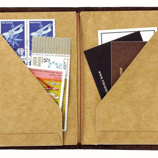 TRAVELER'S NOTEBOOK TN P010 Index Pocket Refill - LOG-ON