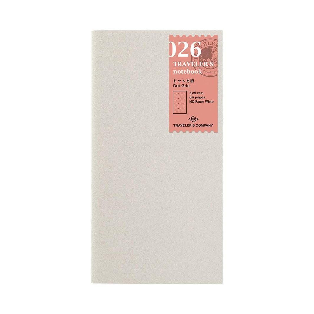 TRAVELER'S NOTEBOOK TN Refill Dot Grid – LOG-ON