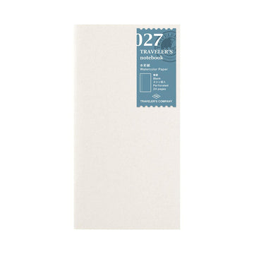 TRAVELER'S NOTEBOOK TN Refill Watercolor Paper - LOG-ON