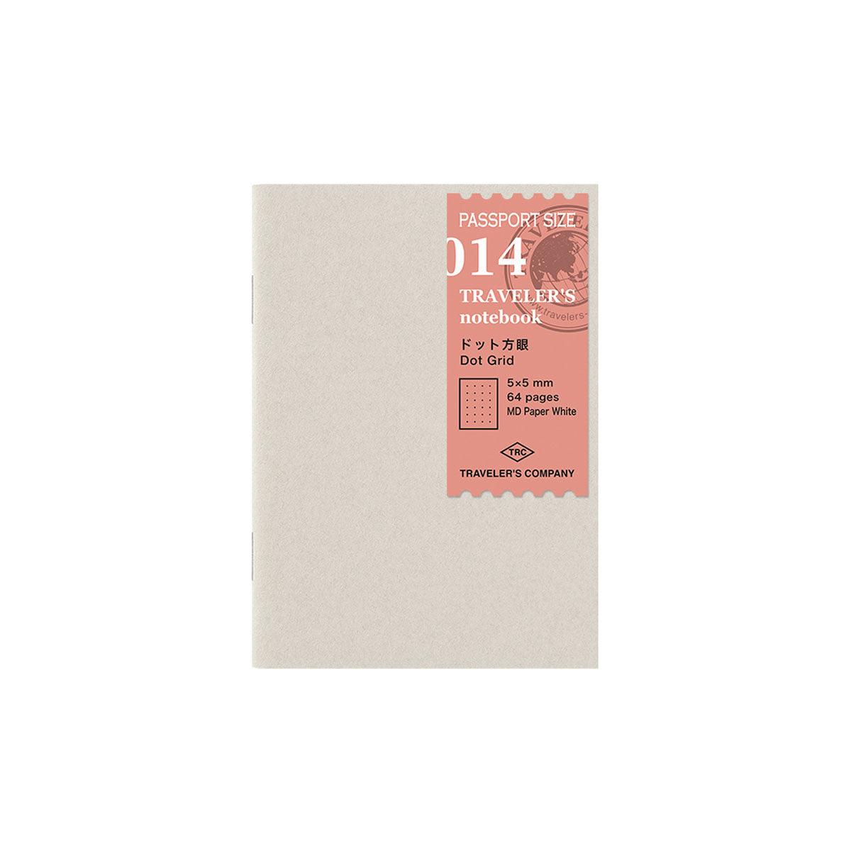 TRAVELER'S NOTEBOOK TN Passport Size Refill Dot Grid - LOG-ON