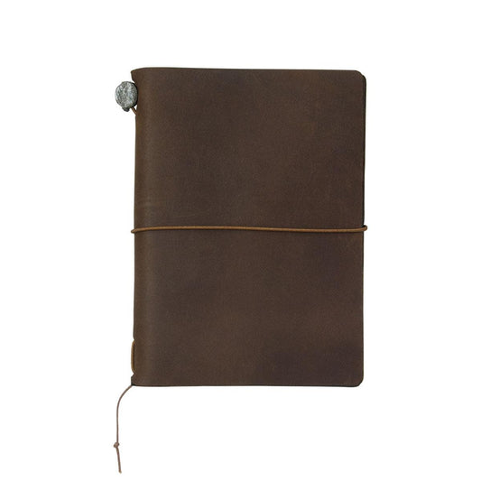 TRAVELER'S NOTEBOOK TRAVELER'S notebook Passport Size - Borwn - LOG-ON