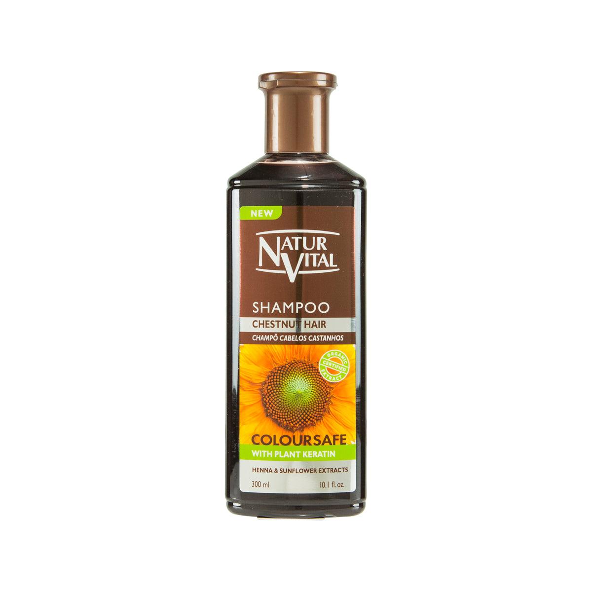 NATUR VITAL Henna Shampoo - Chestnut - LOG-ON