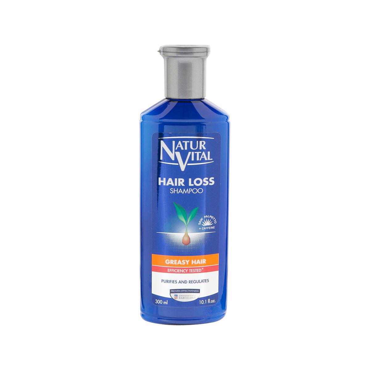 NATUR VITAL Hair Loss Shampoo - Greasy - LOG-ON