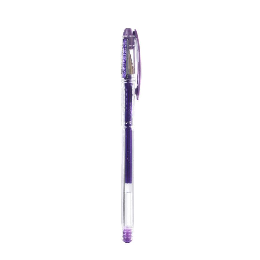 MITSUBISHI Uni Signo 0.8 Metallic Gel Pen - Violet - LOG-ON