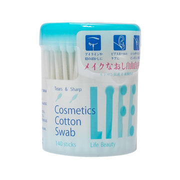 HEIWAMEDIC Cosmetics Cotton Swabs - LOG-ON