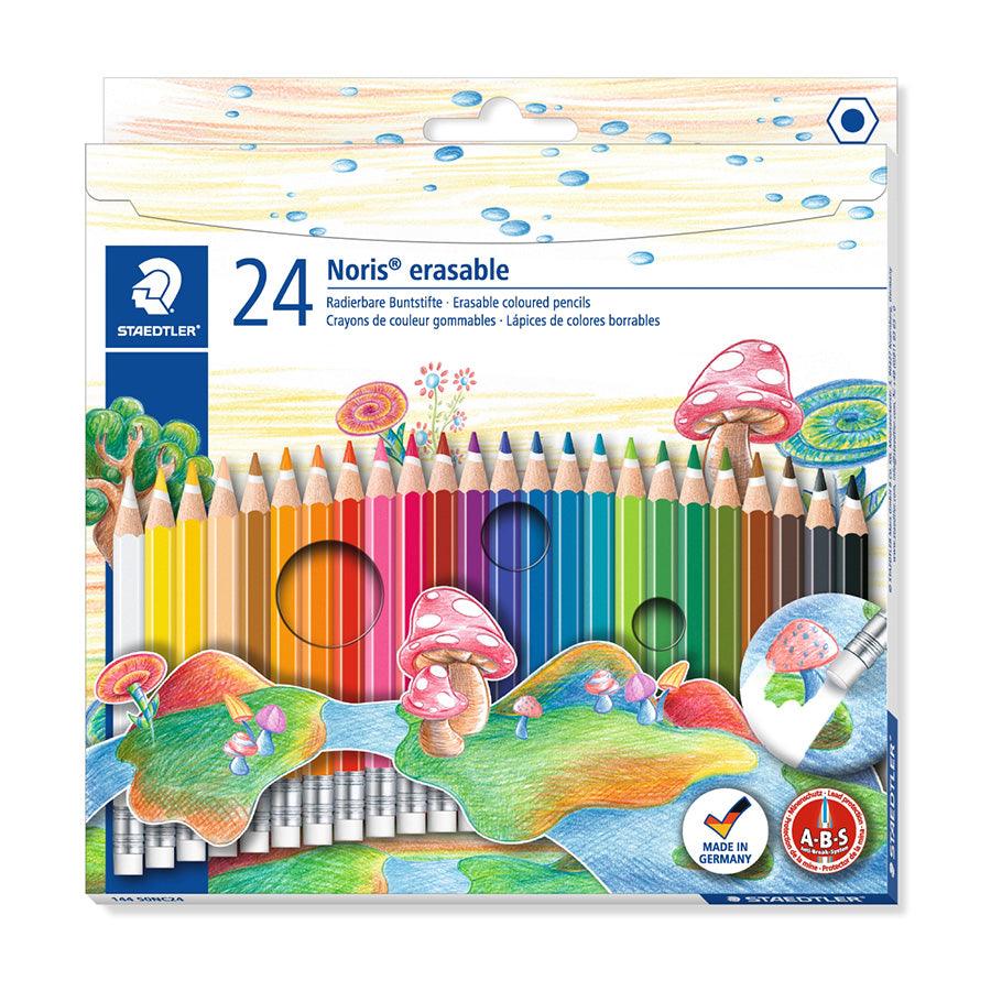 STAEDTLER Noris Erasable Color Pencil 24 Color - LOG-ON