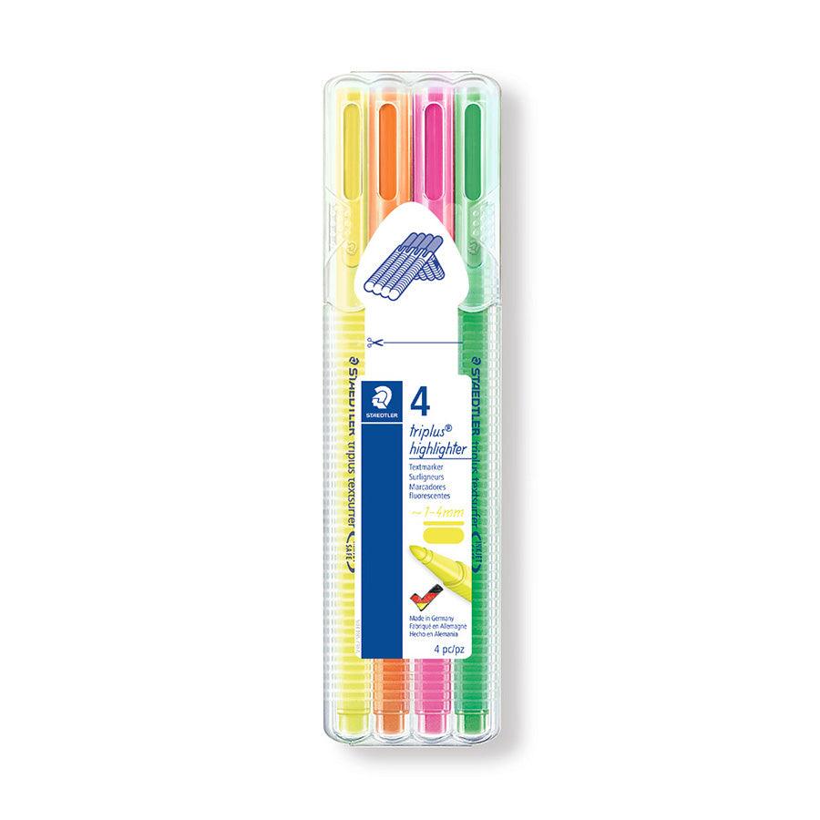 STAEDTLER Triplus Textsurfer Highlighter 4 Color - LOG-ON