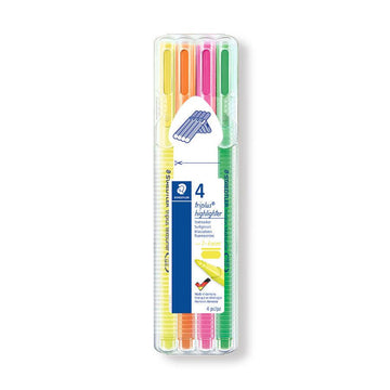 STAEDTLER Triplus Textsurfer Highlighter 4 Color - LOG-ON