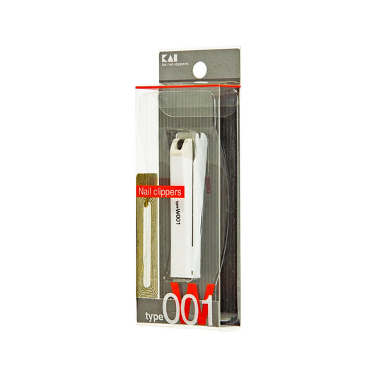 KAI Nail Clipper Type W001 (White) - LOG-ON