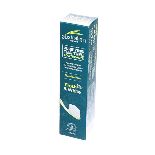 AUSTRALIAN TEA TREE Optima Fresh&White Teatree Toothpaste - LOG-ON