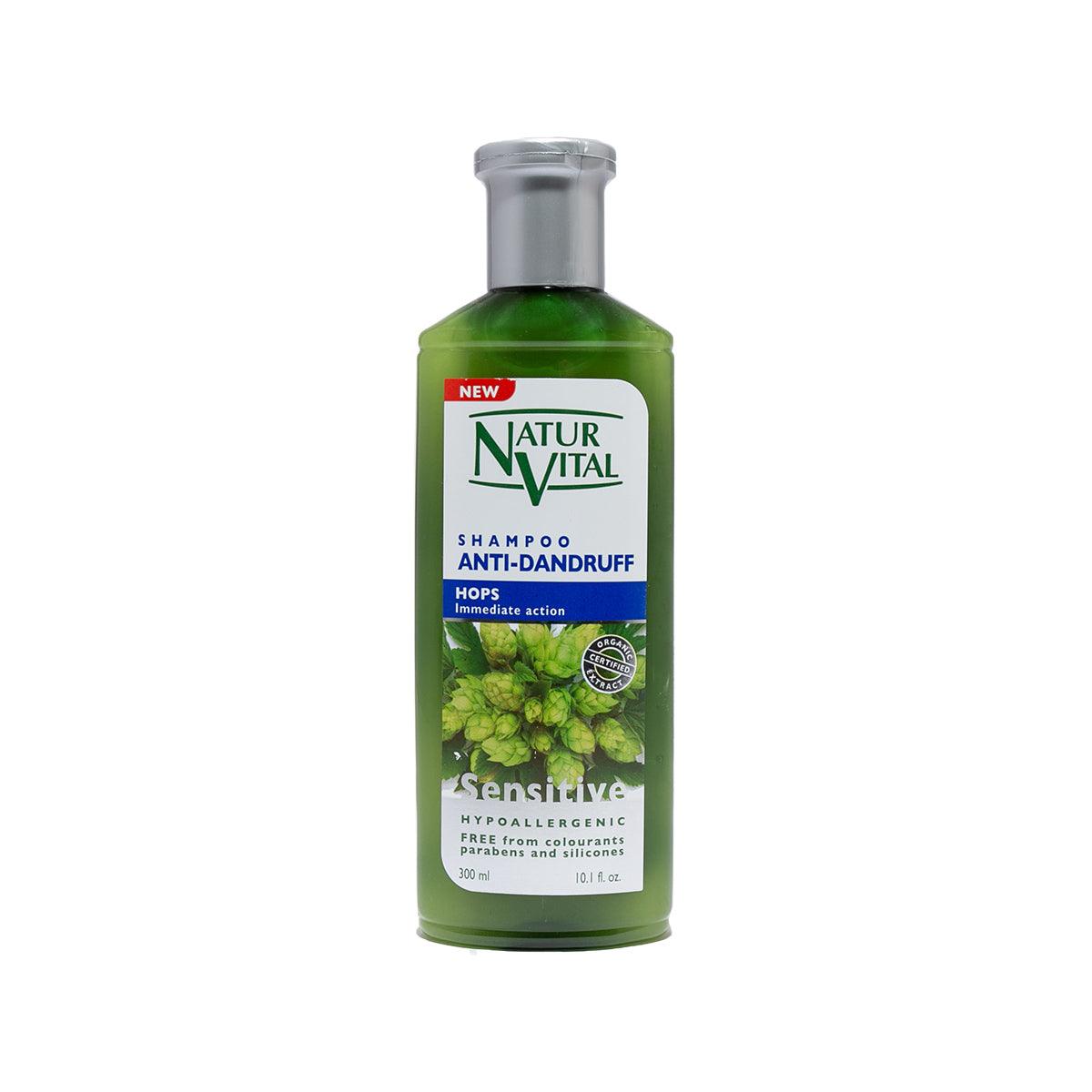 NATUR VITAL Hair Shampoo Hops - Antidandruff - LOG-ON