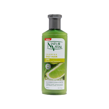 NATUR VITAL Hair Shampoo Lime - Oily Hair - LOG-ON