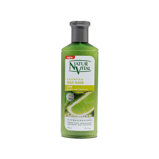 NATUR VITAL Hair Shampoo Lime - Oily Hair - LOG-ON