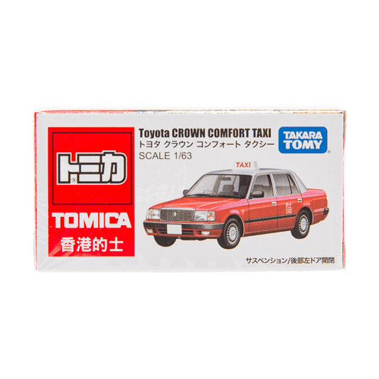 TOMICA Tomica Die-Cast Car Hong Kong Taxi Red - LOG-ON