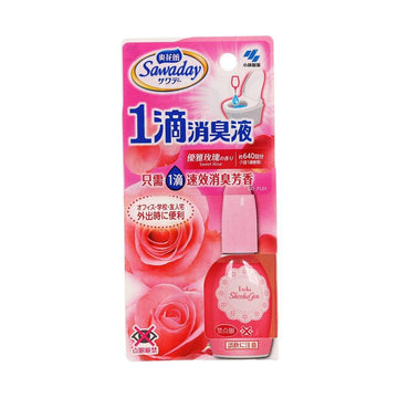 KOBAYASHI 1 Drop Deodorizer For Toilet- Sweet Rose - LOG-ON