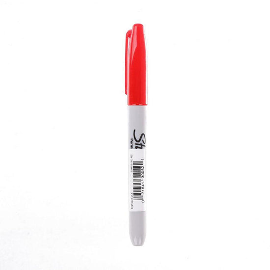 SHARPIE Sharpie Permanent Marker Fine Red Bulk - LOG-ON