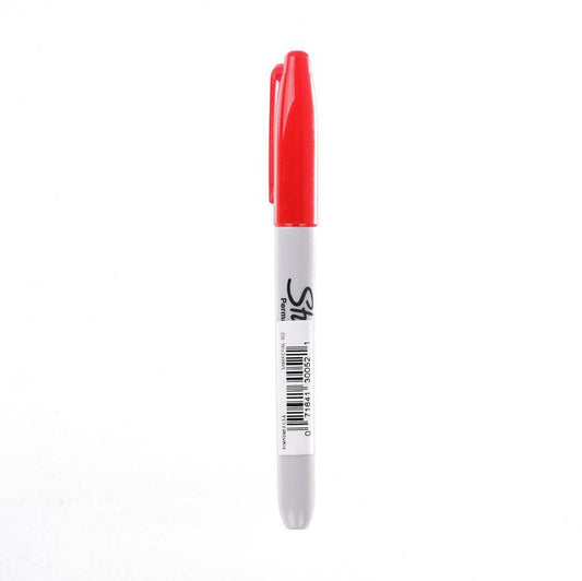 SHARPIE Sharpie Permanent Marker Fine Red Bulk - LOG-ON