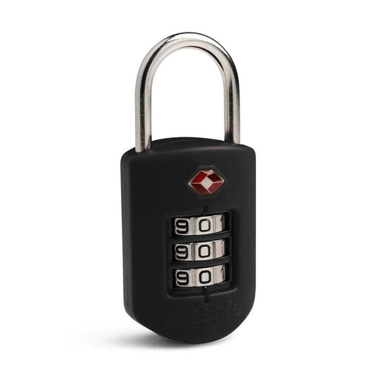 PACSAFE Prosafe 1000 TSA Accepted Combin Lock-Bk - LOG-ON