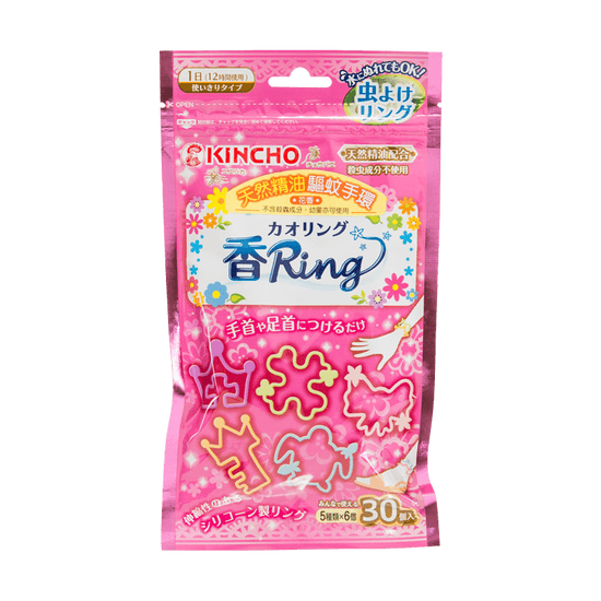 KINCHO Kaori Ring Floral Scent 30pcs  (38g) - LOG-ON