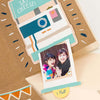 IROHA Box Album Trick Deco Parts - Pastel - LOG-ON