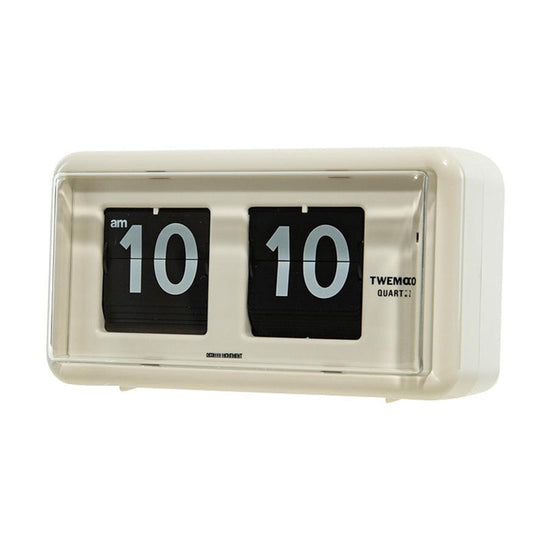 TWEMCO Flip Clock QT-30  (White) - LOG-ON
