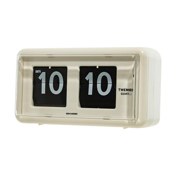 TWEMCO Flip Clock QT-30  (White) - LOG-ON