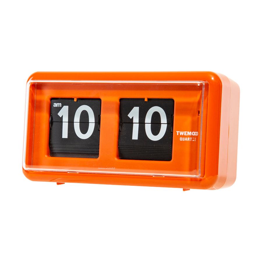 TWEMCO Flip Clock QT-30  (Orange) - LOG-ON