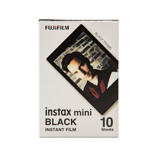 FUJIFILM Fujiflm Instant Mini Film Black - LOG-ON