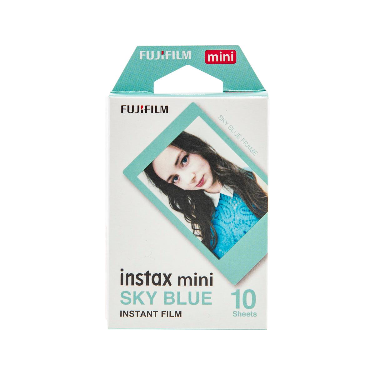 FUJIFILM Fujiflm Instant Mini Film Sky Blue - LOG-ON