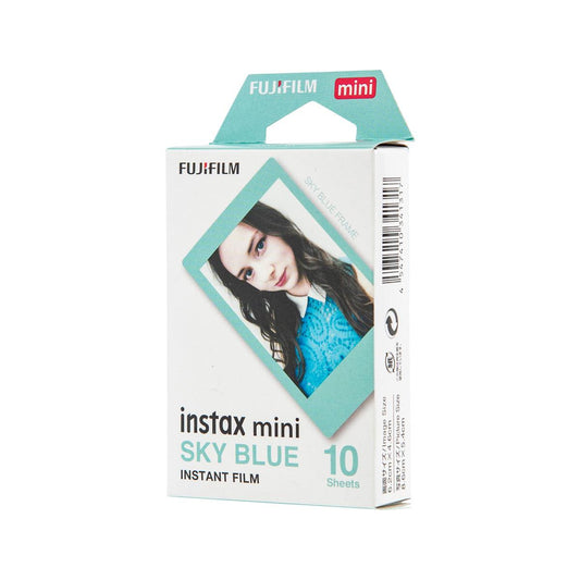 FUJIFILM Fujiflm Instant Mini Film Sky Blue - LOG-ON