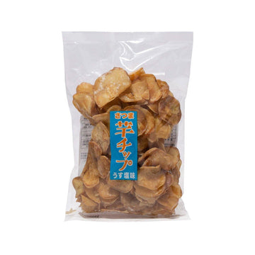 OKISHIMA CLUB Okashima Shrimp Cracker - Salt Flavor (120g) - LOG-ON