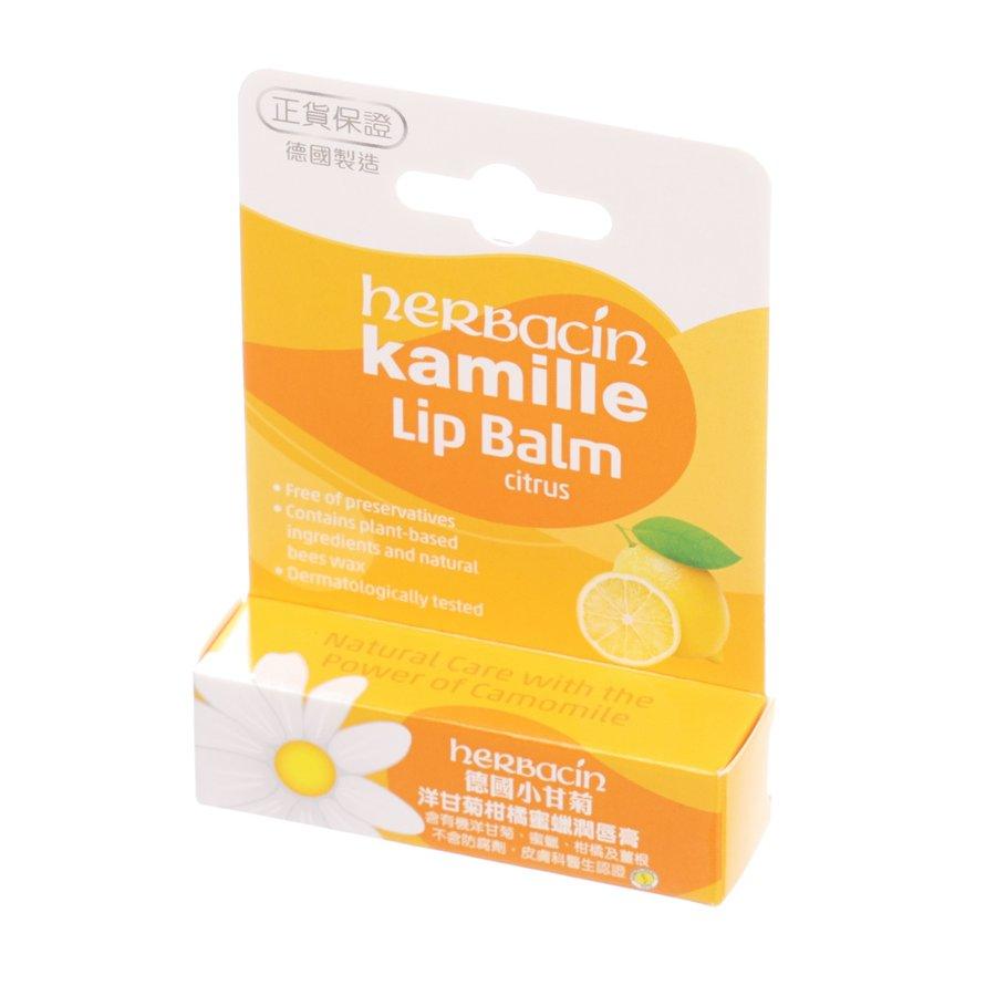 HERBACIN Kamille Lip Balm Citrus - LOG-ON