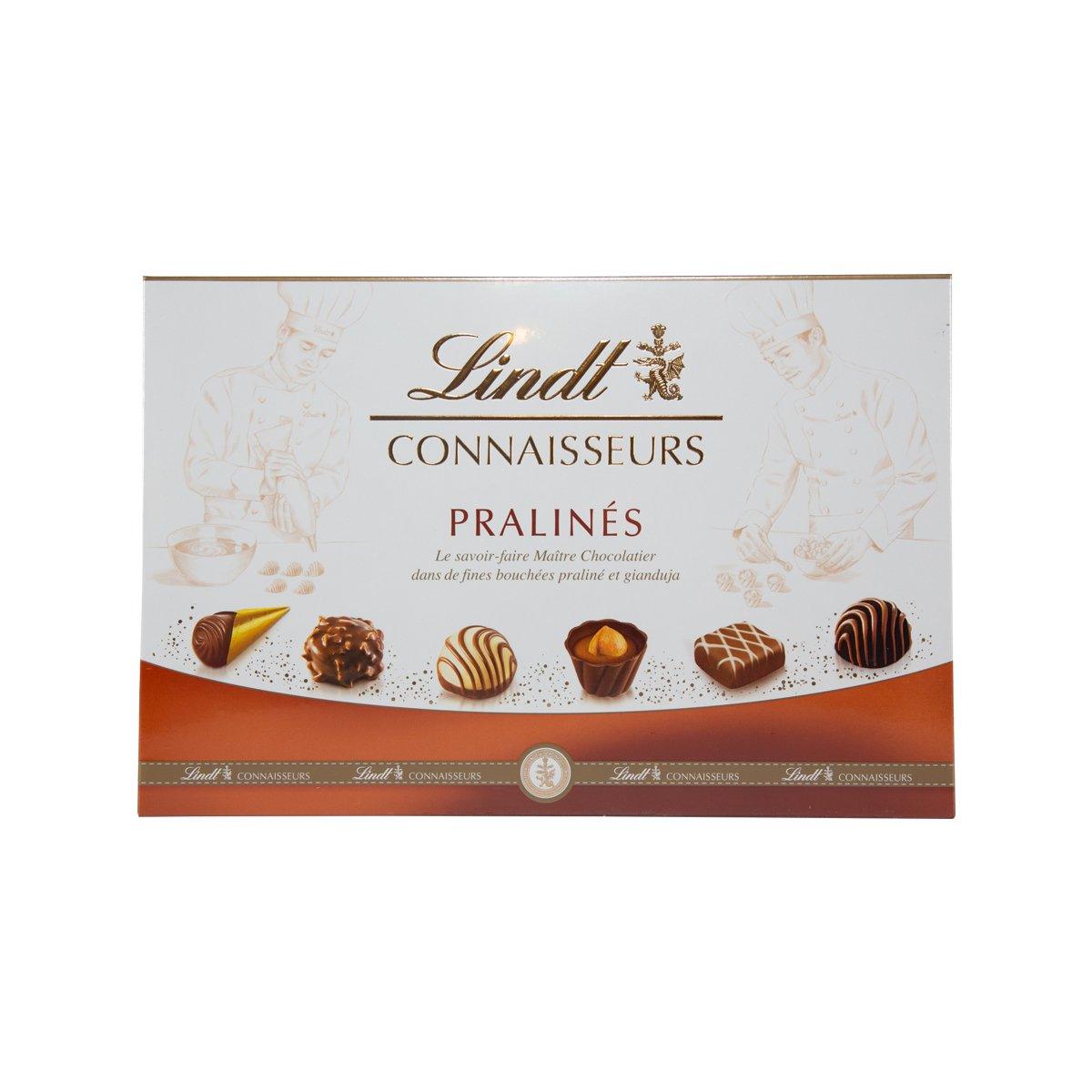 LINDT Connaisseurs Pralines Assorted Chocolate Gift Box  (180g) - LOG-ON