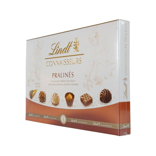 LINDT Connaisseurs Pralines Assorted Chocolate Gift Box  (180g) - LOG-ON