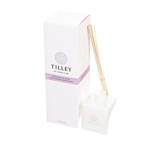 TILLEY Reed Diffuser (Patchouli & Musk) (150mL) - LOG-ON