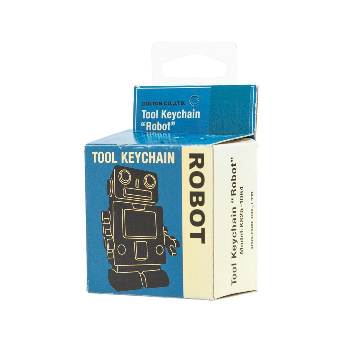 DULTON Tool Key Chain "Robot" Navy - LOG-ON